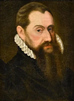 Best Pamono Circle of Frans Pourbus, Portrait of a Man, 1570, Oil on Canvas