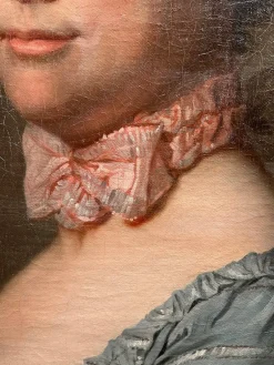 Sale Pamono Circle of Jean-Étienne Liotard, Portrait of a Lady, Oil on Canvas, 18th Century, Framed