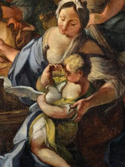 Hot Pamono Circle of Sebastiano Conca, Adoration of the Shepherds, 1720, Oil on Canvas
