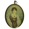 Sale Pamono Circle of William Douglas, Miniature Portrait of Lady Scott (Alicia Anne Spottiswoode), 1827, Watercolor