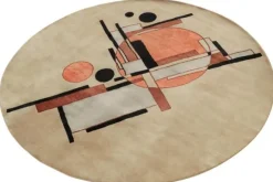Pamono Circle Rug from R&K Principal Jahanshah Nazmiyal> Carpets & Textiles|Carpets & Textiles