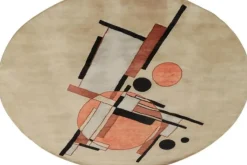 Pamono Circle Rug from R&K Principal Jahanshah Nazmiyal><noscript><img width=