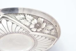 Hot Pamono Circular Silver Fruit Bowl