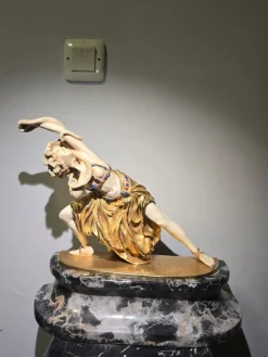Pamono Claire Jeanne Roberte Colinet, Dancer of Carthage, 1940, Bronze> Art Deco
