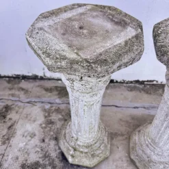 Clearance Pamono Classic Twin Stone Columns for Roman Style Entrances or Gardens, Set of 2