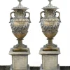 Discount Pamono Classical English Amphora Stone Garden Vases, Set of 2