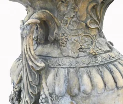 Discount Pamono Classical English Amphora Stone Garden Vases, Set of 2