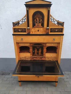 Pamono Classicist Secretaire in Maple, 181><noscript><img width=