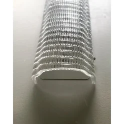 Discount Pamono Clear Diamanted Rectangular Murano Glass Wall Sconce by Simoeng