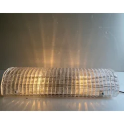 Discount Pamono Clear Diamanted Rectangular Murano Glass Wall Sconce by Simoeng