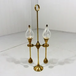 Pamono Clear Drops Oil Lamp by Freddie Andersen, 1970s><noscript><img width=