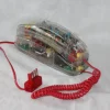 Pamono Clear Transparent Land Line Phone, France, 1995> Electronics