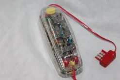 Pamono Clear Transparent Land Line Phone, France, 1995><noscript><img width=