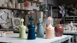 Pamono Clelia Muse Collection Ceramic Moneybox by MM Company for Collezione Caleido><noscript><img width=