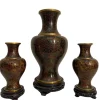 Best Pamono Cloisonné Vases, Japan, 20th Century, Set of 3