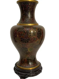 Best Pamono Cloisonné Vases, Japan, 20th Century, Set of 3