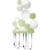 Pamono Cloud Console Table in Crystal Glass and Stainless Steel by Barberini & Gunnell> Tables|Console Tables