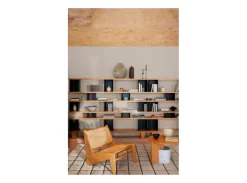Clearance Pamono Cloud Plots in Wood and Aluminum by Charlotte Perriand for Cassina