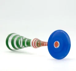 Online Pamono Clown Champagne Flutes by Anne Nilsson for Orrefors, Sweden, 1992, Set of 2