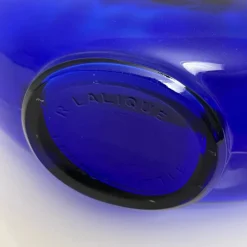 Pamono Cobalt Blue Perfume Bottle by René Lalique> Bottles, Carafes & Jugs
