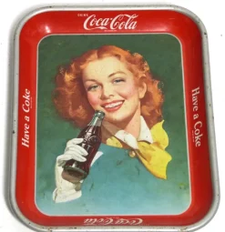 Online Pamono Coca-Cola Tray, USA, 1950s