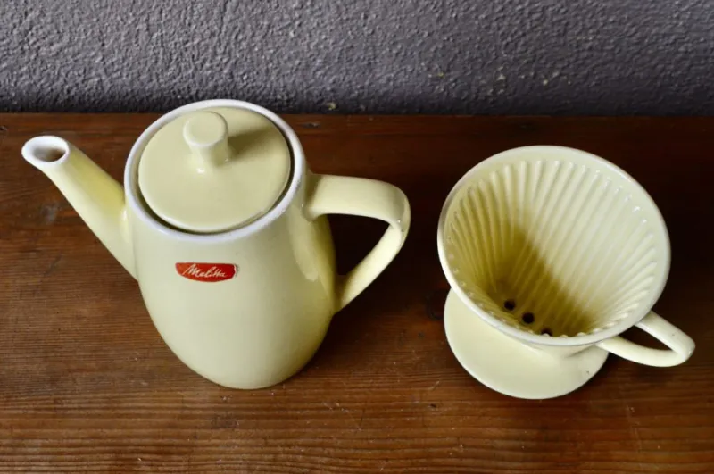 Pamono Coffee Maker and Filter from Melitta, Set of 3> Coffee & Tea Service
