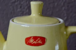 Pamono Coffee Maker and Filter from Melitta, Set of 3><noscript><img width=