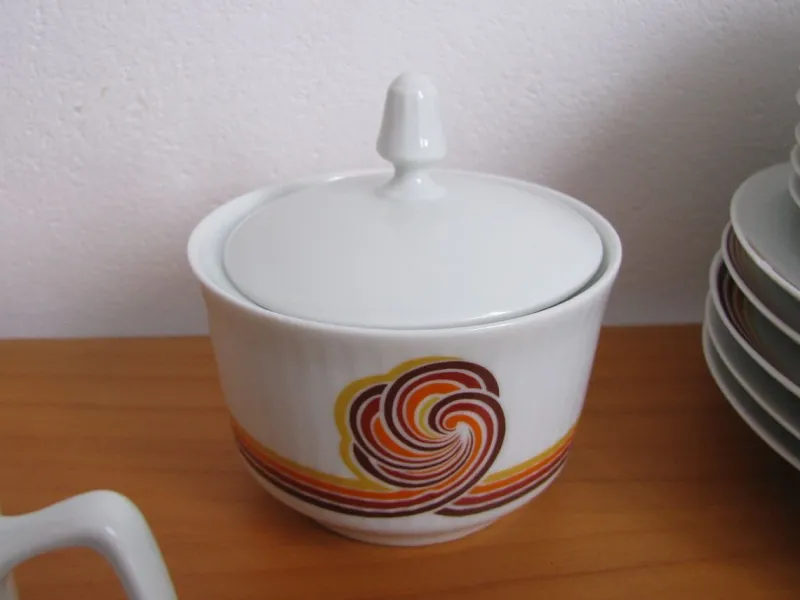 Pamono Coffee Service from Bareuther Waldsassen Bavaria, 1970s, Set of 20> Coffee & Tea Service