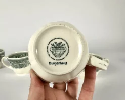 Clearance Pamono Coffee Serving Set in Green Burgenland from Villeroy & Boch, 1980s, Set of 9
