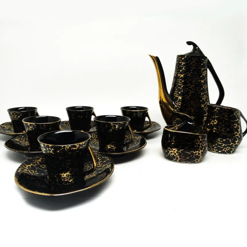 Pamono Coffee Set Iza from J. September, Chodzież, Poland, 1960s> Coffee & Tea Service