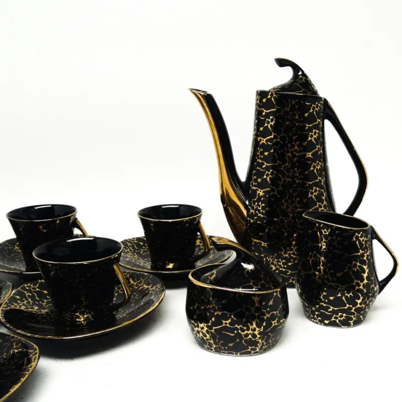 Pamono Coffee Set Iza from J. September, Chodzież, Poland, 1960s> Coffee & Tea Service