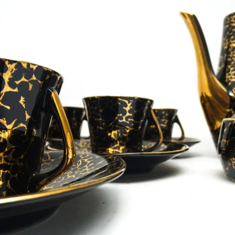 Pamono Coffee Set Iza from J. September, Chodzież, Poland, 1960s> Coffee & Tea Service