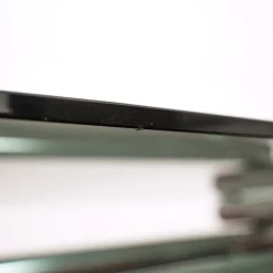 Outlet Pamono Coffee Table in Glass and Chrome Metal, 1970s