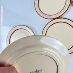 Outlet Pamono Colmar Dessert Plates from Longchamp, 1930s, Set of 6