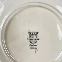 Pamono Colmar Dinner Plates from Longchamp, 1930s, Set of 4><noscript><img width=