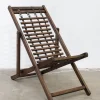 Pamono Colonial Deck Chair in Teak and Iron, 1960s> Garden Seating