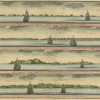 Pamono Colored Antique Print of the Islands of Marken, New Ireland and Other Islands, 1726> Posters