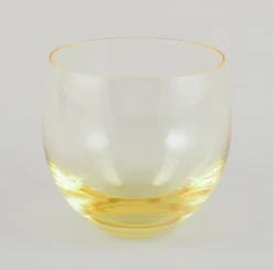 Hot Pamono Colored Water Glasses by Moser for Karlsbad, Czech Republic, 1940s, Set of 5