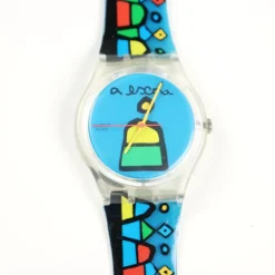 Pamono Colours Swatch Watches, Set of 4><noscript><img width=