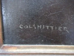 Pamono Colsnittier, Portrait of Man, 18th Century, Oil on Canvas, Framed><noscript><img width=