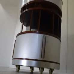 New Pamono Combi Center Series Storage Unit with Wooden Frame by Joe Colombo, 1960s