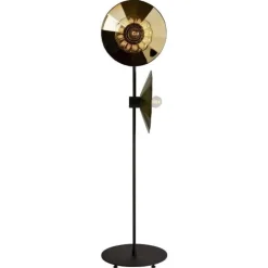 Pamono Cometa Floor Lamp in Gold Fractale by Radar> Floor Lamps