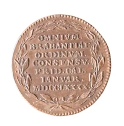 Pamono Commemorative Medal of the Brabant Revolution, 1789