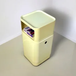 Discount Pamono Componibili Laundry Basket and Storage Box by Anna Castelli Ferrieri for Kartell, 1960s, Set of 2