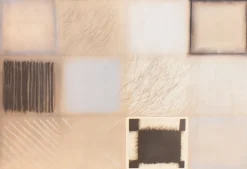Discount Pamono Composition - Original Mixed Media on Paper by Guido Strazza - 1979 1979