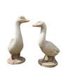 Sale Pamono Concrete Stone Geese Garden Sculptures, 1950s, Set of 2