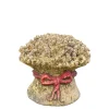 New Pamono Concrete Wheat Sheef Shaped Base Parasol Garden Umbrella, 1960s