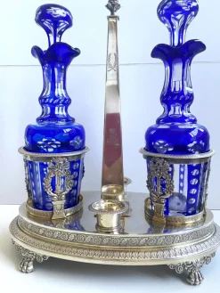 Pamono Condiment Holder in Silver, 1800><noscript><img width=
