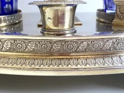 Pamono Condiment Holder in Silver, 1800><noscript><img width=