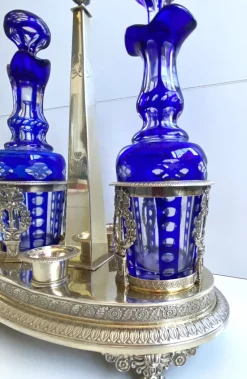 Pamono Condiment Holder in Silver, 1800><noscript><img width=